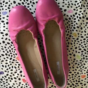 NWOT Geox ballet flats pink 7